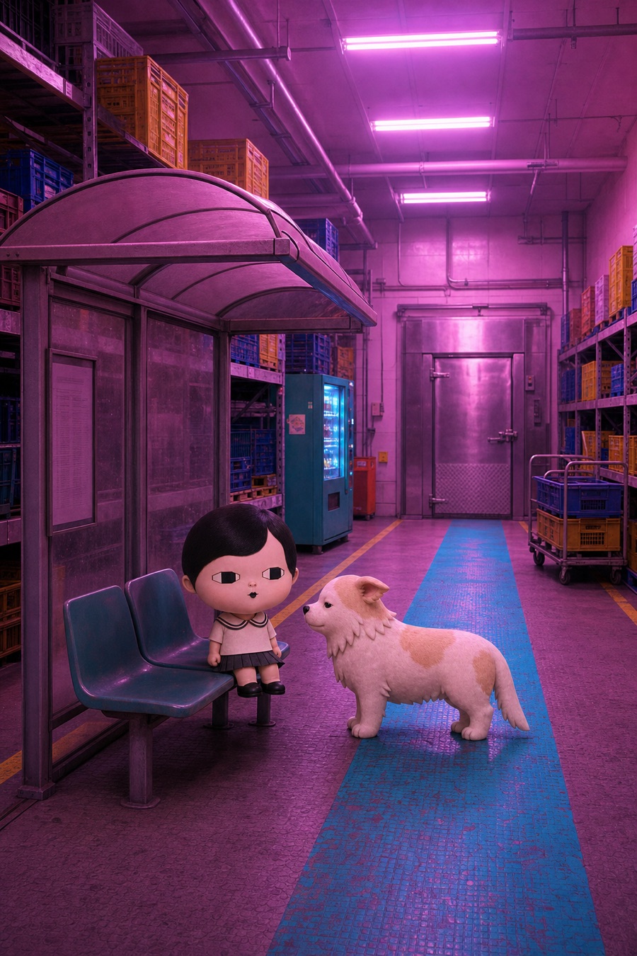 The Last Bus Stop Indoors